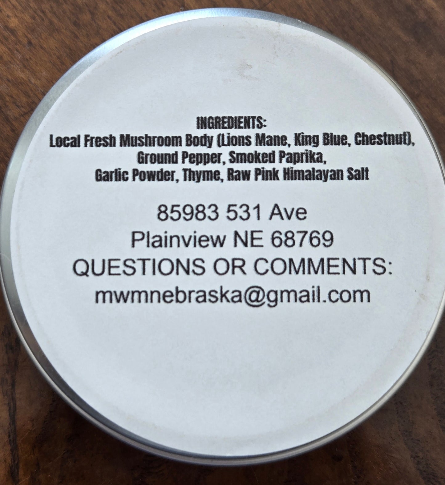 Mushroom Seasoning Salt