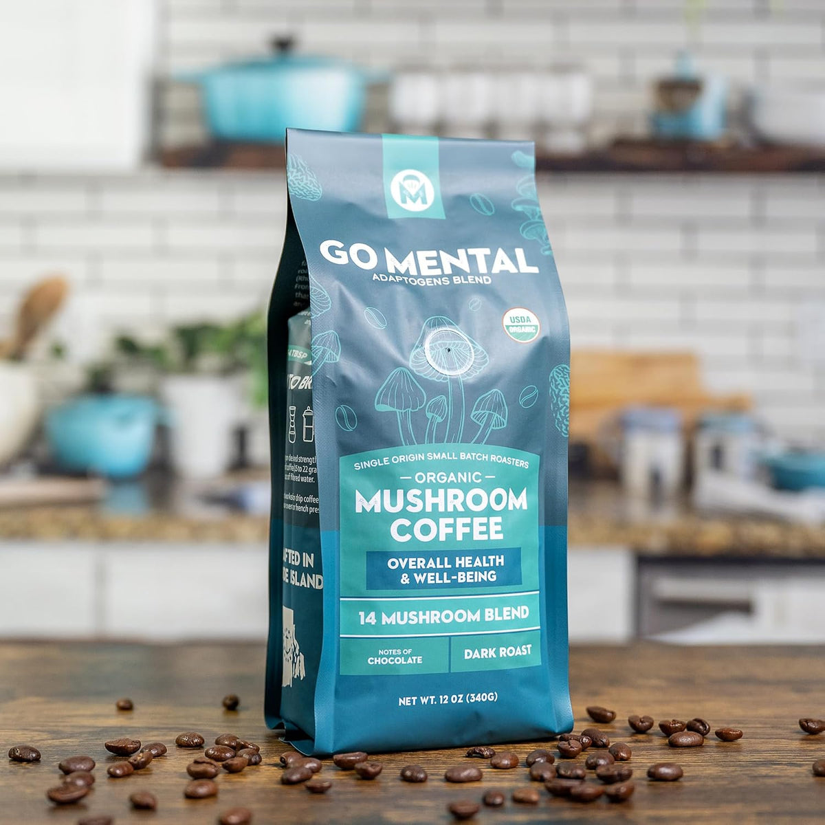 14 Mushroom Coffee Adaptogens Blend