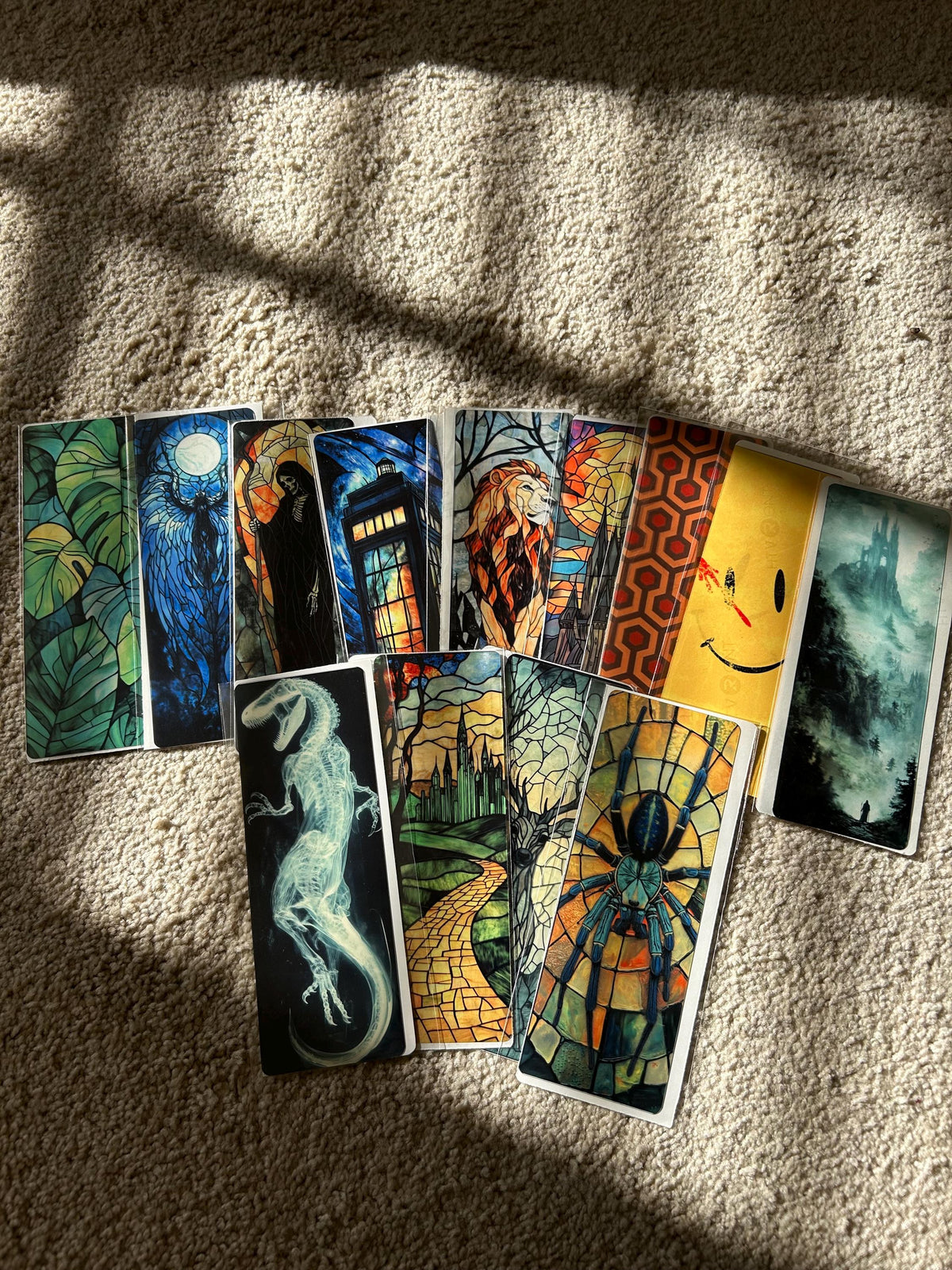 Magic Mushrooms Bookmark – Handmade Psychedelic Bookmark, Fungi Lover Gift, Unique Book Accessory for Nature Enthusiasts