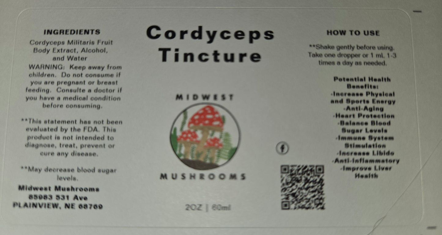 Cordyceps Duel Extraction Tincture