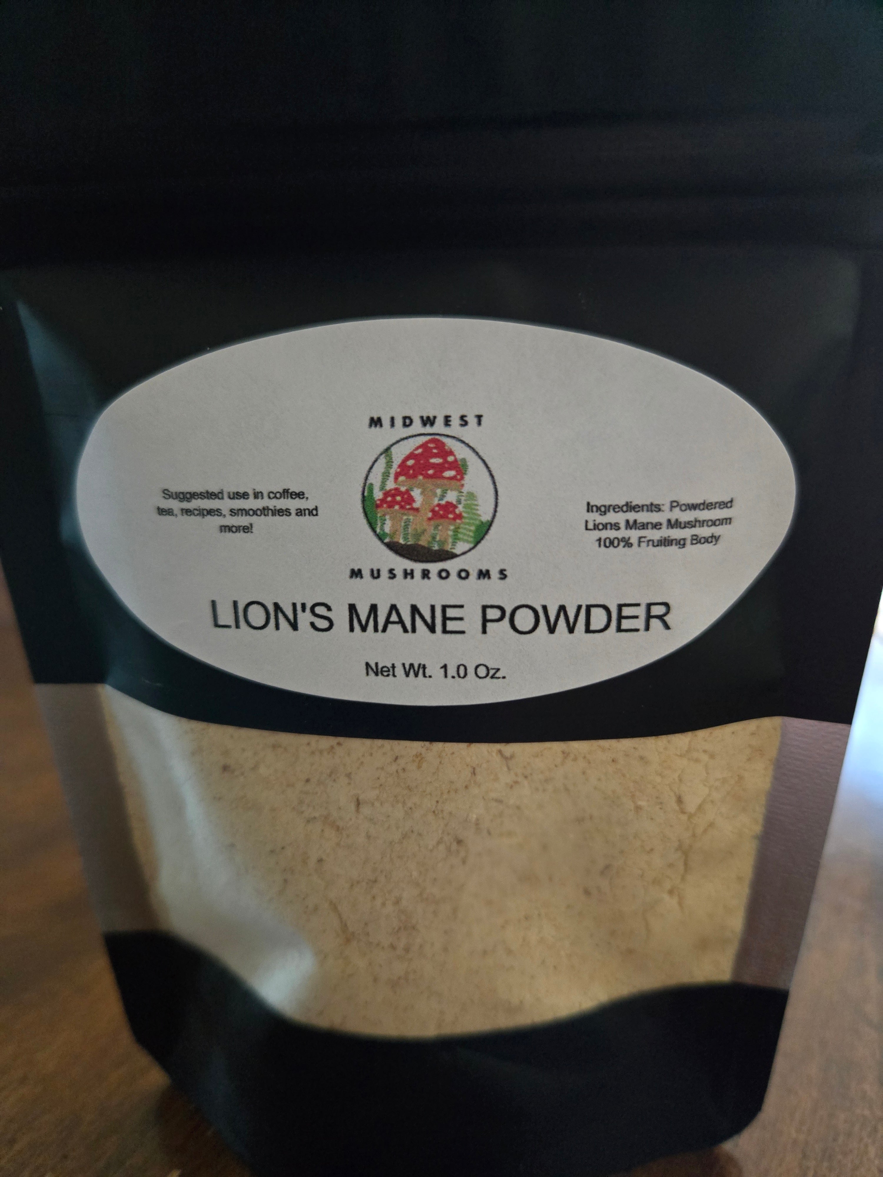 Lion's Mane Mushroom Powder - Cognitive Support | Midwest Mushrooms