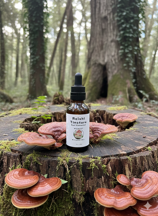 Reishi Mushroom Tincture (Dual Extraction)