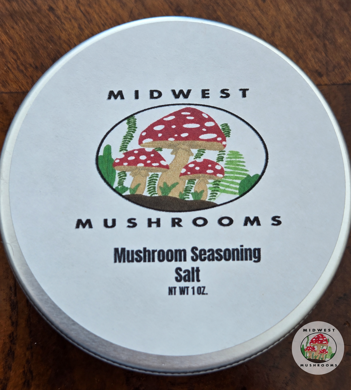 Midwest Mushrooms Mushroom Seasoning Salt front